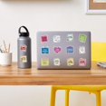 thumbnail image 4 of Pegatinas motivacionales FYFDLLTF impermeables para botellas de agua, 4 of 5