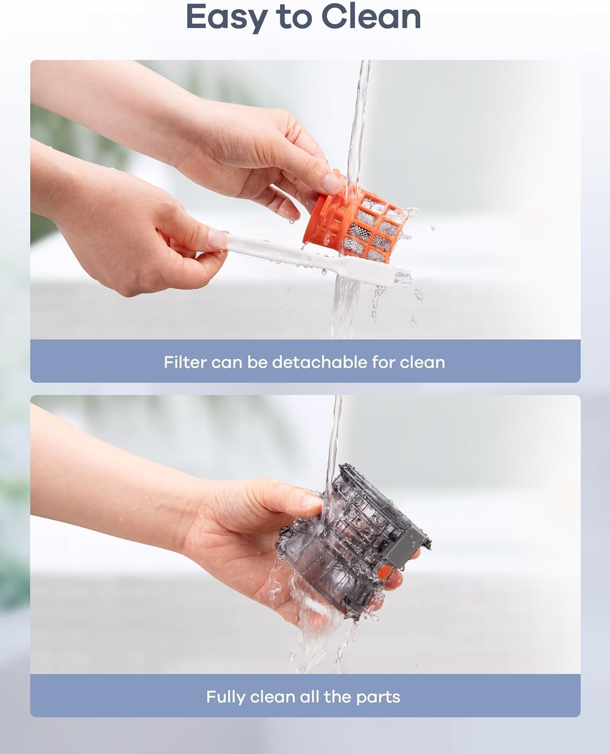 Cold Press Juicer 4.3 Inch Compact Masticating  with 3 Filters One-Touch Quiet Operation  Silver