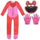 thumbnail image 3 of Disfraz de cosplay de S-Smiling C-Critters, gato morado sonriente, mono con máscara de oso para el día de los perros, conjunto de pijama para niños y niñas, disfraz de Halloween, 3 of 5
