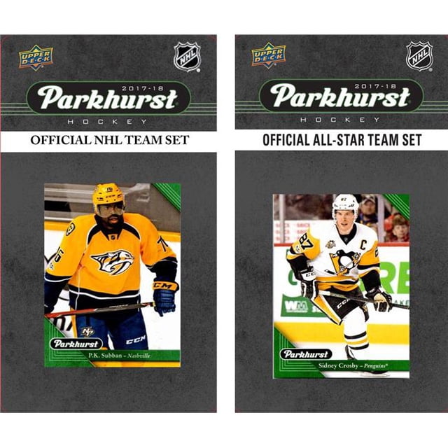 C & I Collectables 17PREDATORSTS NHL Nashville Predators 2017 Parkhurst Team Set & All-Star Set