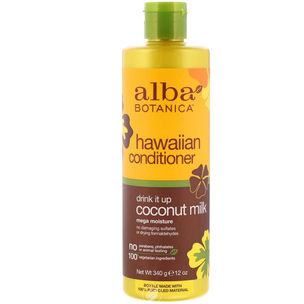Alba Botanica Hawaiian Hair Conditioner Extra Rich Coconut Milk 12