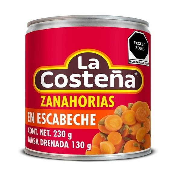 Zanahorias La Costeña en escabeche 230 g