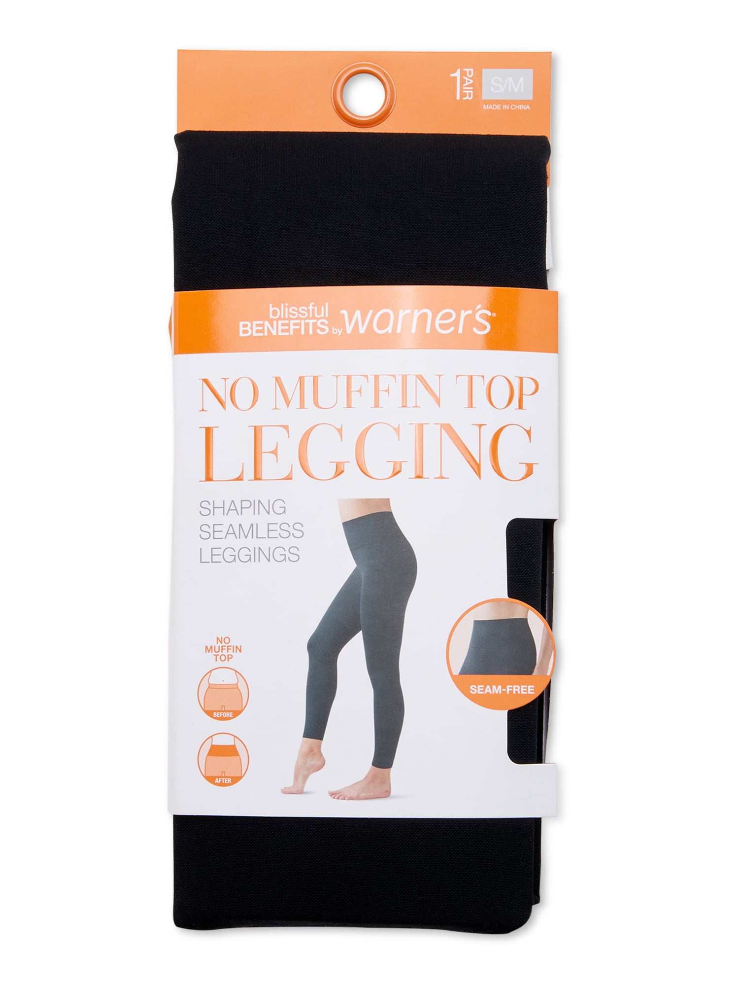 Warner's Women's No Muffin Top Leggings – Seamless, Shaping, High