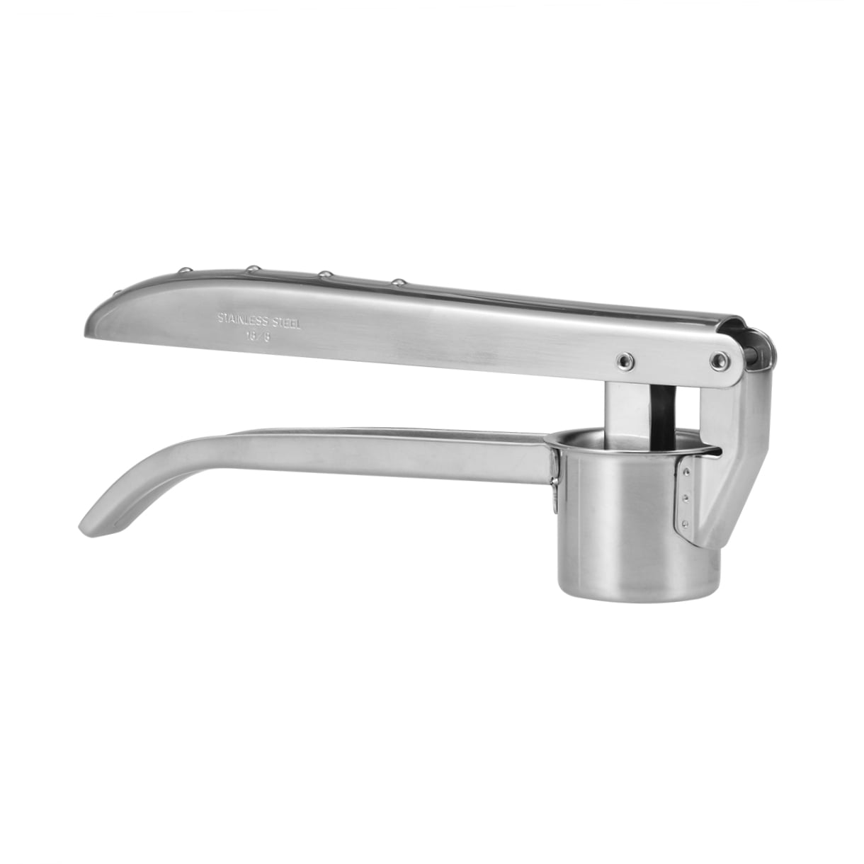 OULII Garlic Press with Ergonomic Handle, 1 Set - Kitchen Tool Perfect for Home Cooking and Daily Food Preparation