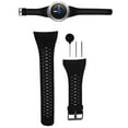thumbnail image 3 of Watch Wrist Strap, Easy To Install Lightweight Adjustable  Compatibility Silicone Watch Bracelet with Disassemble Tool for POLAR M400 M430 for Daily Wear Gray,Red,Navy, 3 of 7