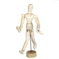 thumbnail image 3 of Wood Figure W/ Stand Flexible Joints Painters Students Sketch Model, 3 of 8