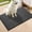 Dark Gray, variant on Muddy Rug,Super Water Absorbent Door Mat Indoor, Microfiber Quick Dry Chenille Entryway Rug, Slip Resistant Front Door Mat, Indoor Mats for Entryway, Machine Washable Pet Rug