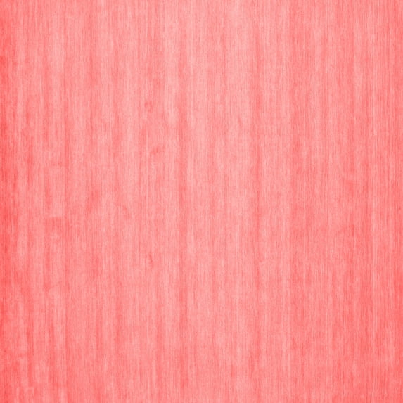 Ahgly Company Indoor Square Solid Red Modern Area Rugs, 3' Square