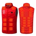 thumbnail image 2 of ToyKingdee Heated Vest Women Men Heated Rechargeable Warm Vests, 3 Heating Levels 9 Heating Zones, Plus Size Puffer Winter Coats, 2 of 8