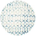 thumbnail image 1 of Safavieh Tapis Contemporain Ivoire Teint par Immersion - Rond 7 Pieds, 1 of 2