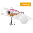 WNGSHA 8g13g Spinner Bait Sinking Metal Jig VIB Chatterbait Rotating