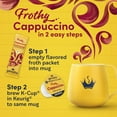Gevalia Cappuccino K Cup Espresso Coffee Pods & Cappuccino Froth
