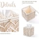 thumbnail image 3 of Funda para caja de pañuelos, decoración bohemia, porta pañuelos de papel cuadrado con hebilla de cuentas, macramé, 3 of 5