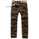 thumbnail image 1 of Pantalones largos para hombre, lisos, multibolsillos, lavados, para exteriores, informales, 1 of 4