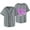 Grey, variant on I Saw The TV Glow Movie 2024 Baseball Jersey Shirt V-Neck Women Men Short Sleeve Streetwear Clothes