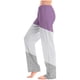 thumbnail image 4 of TaTaai Women's Full Length Two-Tone Pants, Elastic Waist, Drawstring Pockets, Fashion Casual Style, Yoga Sport Daily Use Gift, 4 of 7