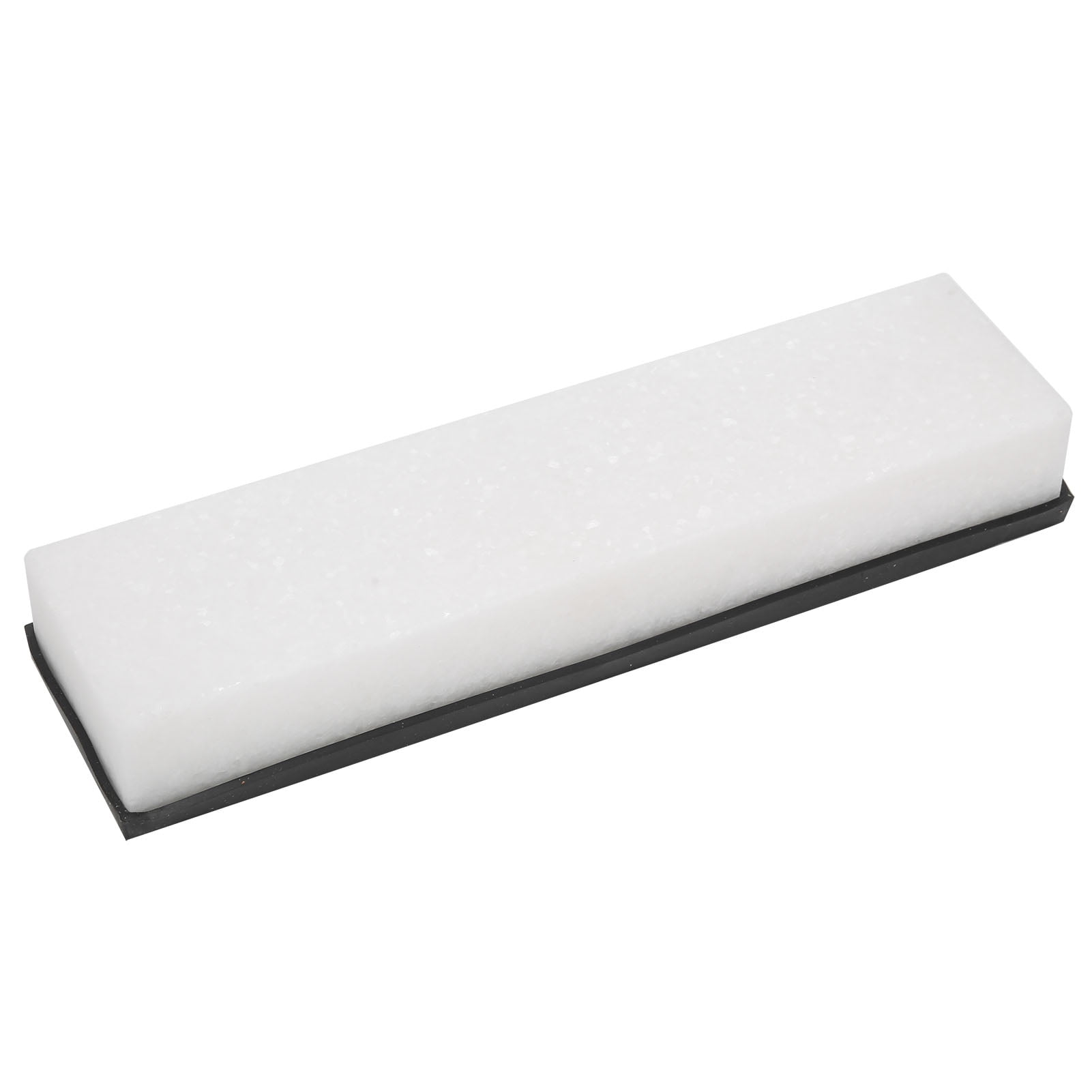 Riousery 8000 Grit Knife Sharpener White Fine Grinding Sharpening Stone with Silicone Base for Home, 7.9 inches / 20 cm Length