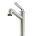 thumbnail image 3 of Avallon Single Hole, Single-Handle Sleek, Bathroom Faucet in Brushed Nickel, 3 of 11
