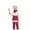 Red194, variant on XAOWF Boys 3 Piece Toddler Set Chef Dress Up Sets Performance Festival Role Play Party Suit Kids Clothes 3-8 Years Trendy Relaxed Fit Outfit