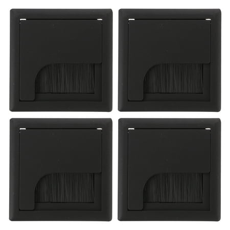 

4Pcs Desk Grommets Desk Wire Hole Cover Plastic Cable Hole Cover Home Decor