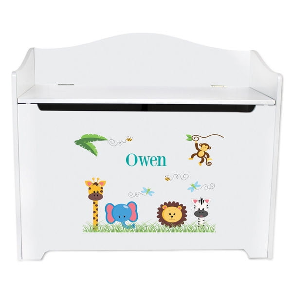 jungle animal toy box