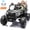 Black, variant on Funride 24 Volt Ride on Truck 2 Seater, 4WD Power Truck Wheels, Toy Gift with Remote, 800W Moter, Bluetooth Music, Spring Suspension, Pink