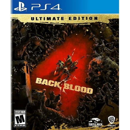 Restored Back 4 Blood Ultimate Edition (Sony Playstation 4, 2021) Zombie Game (Refurbished)