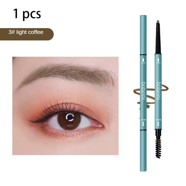Lápiz de cejas ultrafino de 6 colores, resistente al agua, fácil de colorear, maquillaje de larga duración, Cosméticos de belleza