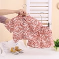 thumbnail image 2 of Staki Boys Knit Short Sleeve Shirt Boys Hawaiian Outfit 2Pcs Set Summer Beach Button-Down Shirt Top + Shorts for Kids 2T 3T 4T,Red 2-3 Years, 2 of 5