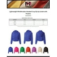 thumbnail image 2 of MixMatchy Women's Lightweight Y2K Cropped Jackets Yoga Quick Dry Windbreaker Zipper Jackets Workout Running Hoodie Jackets, 2 of 7