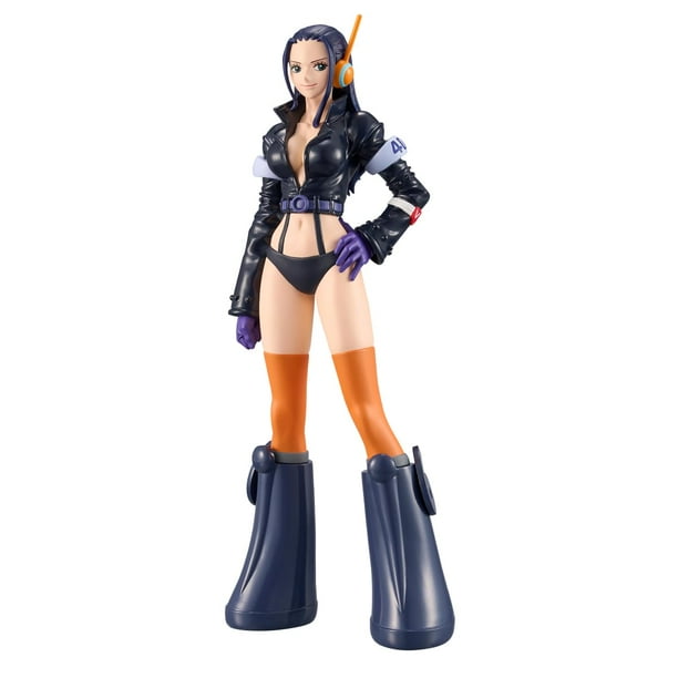 Figura Banpresto de una sola pieza con cabeza de huevo de Nico Robin, 16,7 cm