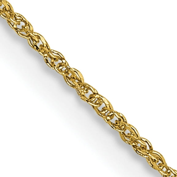 14K Yellow Gold .70mm Ropa Chain (14 X 0.7) Made In Indonesia rpa015-14
