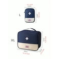JZSHICHAOCAR Portable Travel Medicine Bag Essential First Aid Kit for
