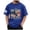 Blue, variant on Leey-World Usa 250th Anniversary T Shirt 1776 2026 250 Year Men Women Kids T-Shirt(Red,L)