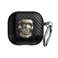 thumbnail image 5 of Rugged Case for AirPods 4 & 5, Fiber Patterns Shockproof Cover for AirPods 4th / 5th Gen with Skull Switch and Carabiner, 5 of 6