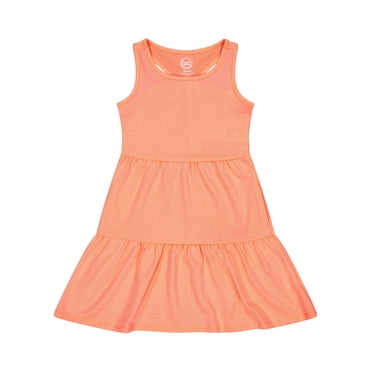 Wonder Nation Girls Keyhole Back Dress, Sizes 4-18 & Plus
