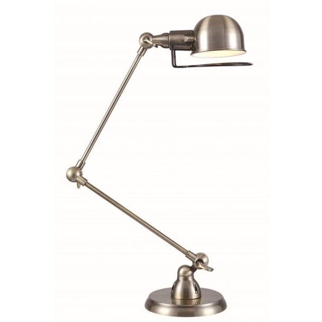 Elegant Lighting Industrial 29" Task Lamp in Antique Brass