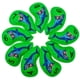 thumbnail image 2 of para golf para hierros de material cuero 9 piezas, de tiburón de hierro para golf suaves para hombres, mujeres y niños al Verde, 2 of 9