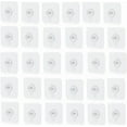 thumbnail image 1 of 30 Pcs Crochets Muraux Autocollants Sans Perçage, Crochets Réutilisables Transparents Sans Trace pour Suspendre, Salle de Bain, Crochets Muraux Adhésifs Résistants pour Cuisine, 1 of 8