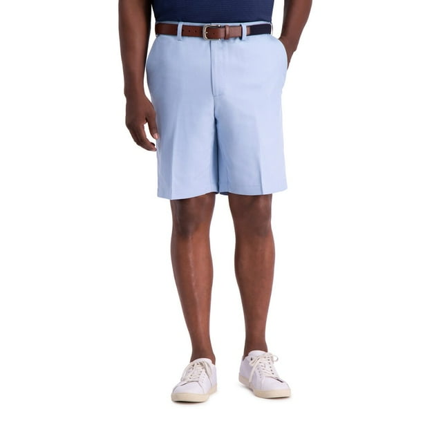 Haggar Men's Haggar Cool 18 PRO StraightFit ExpandableWaist Stretch