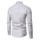 thumbnail image 4 of Camisa de Manga Larga Con Solapa de Botones Sueltos Sin Planchar Estampada Para Hombre Odeerbi  ODB-6, 4 of 9