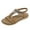 Brown, variant on Womens Sandals Arch Support Summer Flat Slides Ankle Elastic Walking Shoes Boho Beach Walking Dressy Sandals