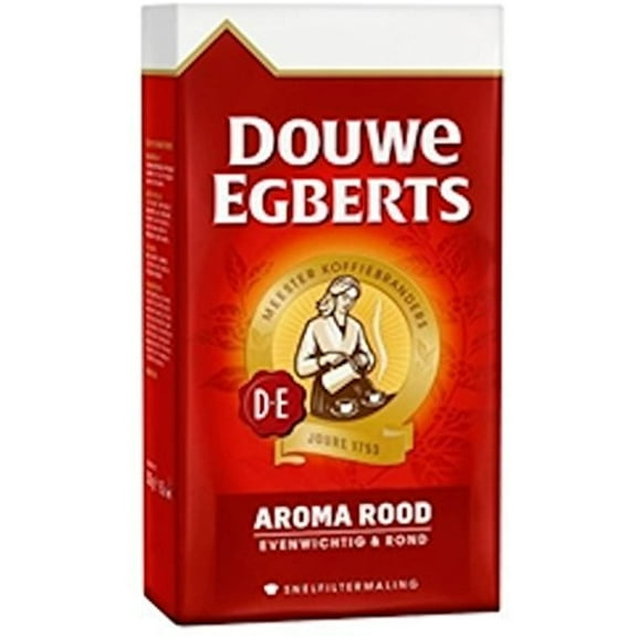 Douwe Egberts Aroma Rood Ground Coffee, 8.8-Ounce Package