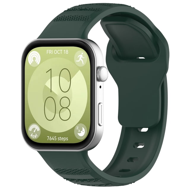 Pulsera de silicona deportiva de color sólido a prueba de sudor con ajuste cómodo y amplia compatibilidad compatible con Smartwatch