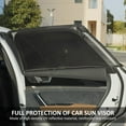 thumbnail image 2 of PENGXIANG EASTIN 2pcs Car Window Sun Shade for SUVs Portable Sun Protection Front / Rear Window Screen Shade Car Curtain Sunshine Blocker Washable Car Privacy Shield Auto Interior Accesso, 2 of 11