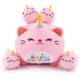 thumbnail image 1 of Juguete de peluche Auspicious Beginning Pink Birthday Cat Family, 1 of 8