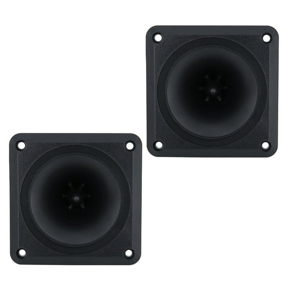 2PCS Piezoelectric Tweeters 3.5inch 88MM Speaker Trebles Ceramic Piezo Loudspeaker
