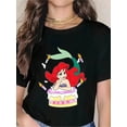 thumbnail image 1 of Disney Ariel Mermaid Birthday Cake T-Shirt Unisex 3 All size S-3XL, 1 of 4