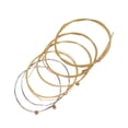 thumbnail image 1 of unbranded Guitar Strings Acoustic 6Pack Golden For Folk Style And Practice Sessions, 1 of 8