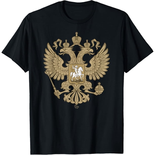 Camiseta de regalo retro vintage con diseño de águila de doble cabeza